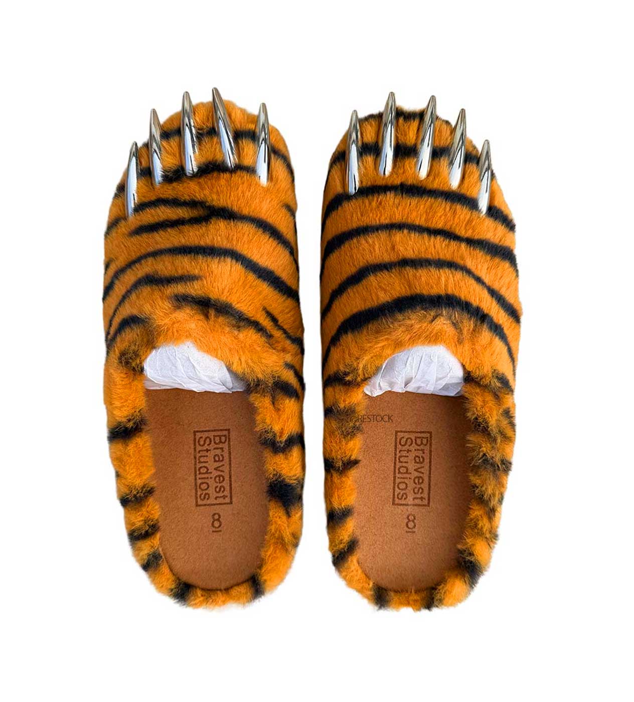 https://cdn.shopify.com/s/files/1/0741/8799/7502/files/Bravest-Studios-Tiger-Bear-Claw-Mule-Orange-pair-top.jpg?v=1767898483